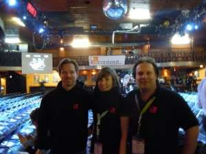 Ralf, Janina und Arne von content.de bei den Online Marketing Rockstars