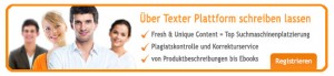 Über Textagentur content.de Texte schreiben lassen.
