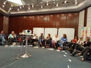 Stuhlkreis beim Workshop