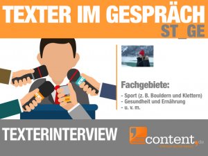 Texterinterview mit Texterin St_Ge von content.de